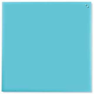 Flot whiteboard fra Naga i tyrkis set forfra.
